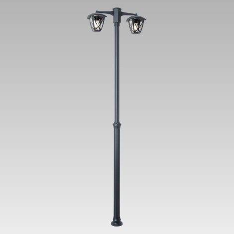 Prezent 39031 - Vanjska lampa SPLIT 2xE27/60W/230V IP44