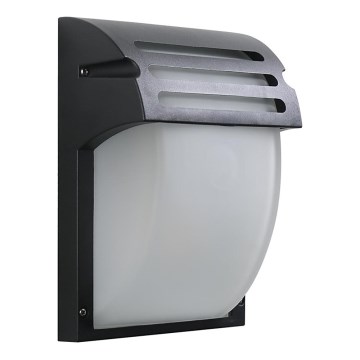 Prezent 39038 - Vanjsko zidno svjetlo AMALFI 1xE27/60W/230V IP44 crna