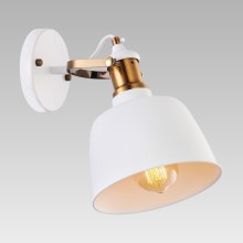 Prezent 46306 - Zidna svjetiljka FAMOSA 1x27/40W/230V bijela