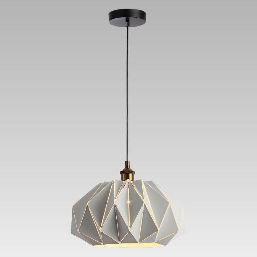 Prezent 46311 - Luster na sajli CATANIA 1xE27/40W/230V bijela