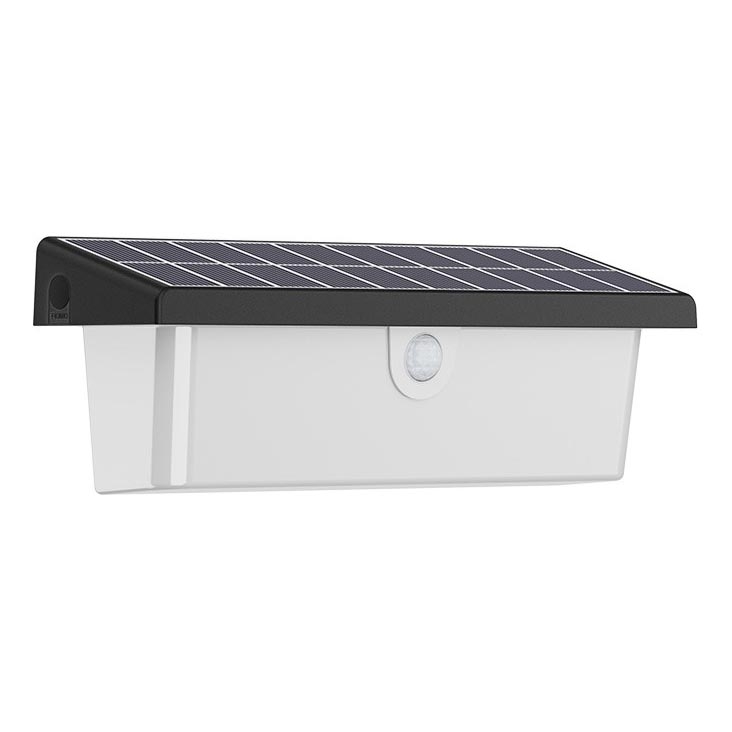 Prezent 65282 - LED Solarna zidna svjetiljka sa senzorom ALEA LED/8W/3,7V IP65 2220 mAh