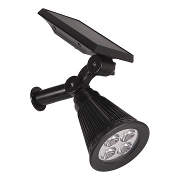 Prezent 65286 - LED Solarna svjetiljka 2u1 LION LED/2W/3,7V IP44 2220 mAh