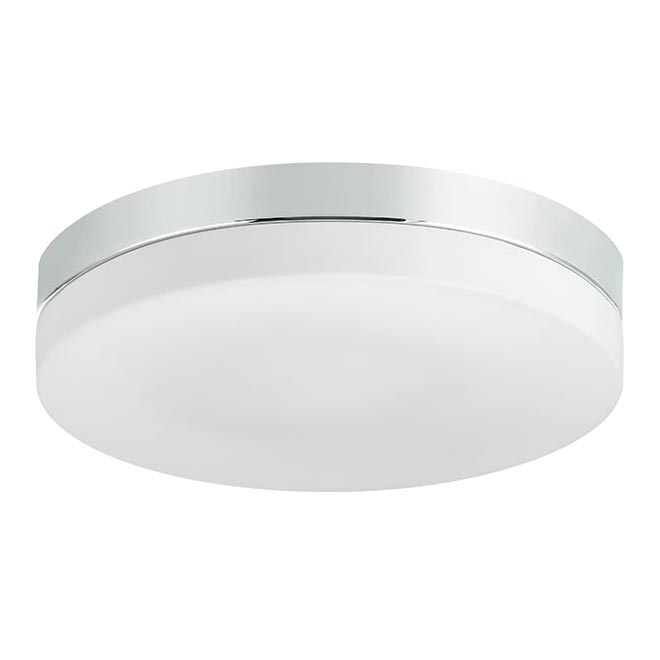 Prezent 67109 - Stropna svjetiljka za kupaonicu PILLS 1xE27/60W/230V IP44 sjajni krom