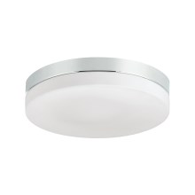 Prezent 67110 - Stropna svjetiljka za kupaonicu PILLS 1xE27/60W/230V IP44 krom