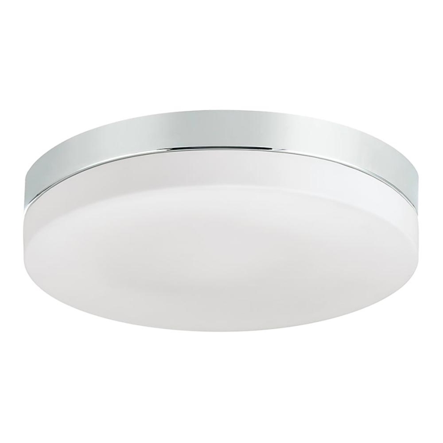 Prezent 67111 - Stropna svjetiljka za kupaonicu PILLS 2xE27/60W/230V IP44 sjajni krom