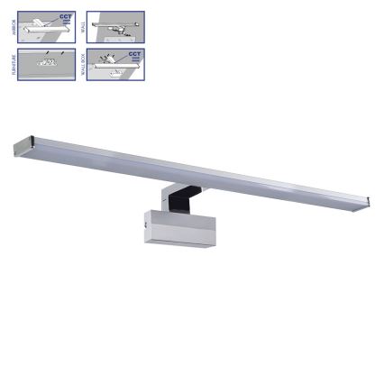 Prezent 70228 - LED kupaonska rasvjeta za ogledalo TREMOLO PLUS LED/12W/230V IP44 3000/4000K 78 cm