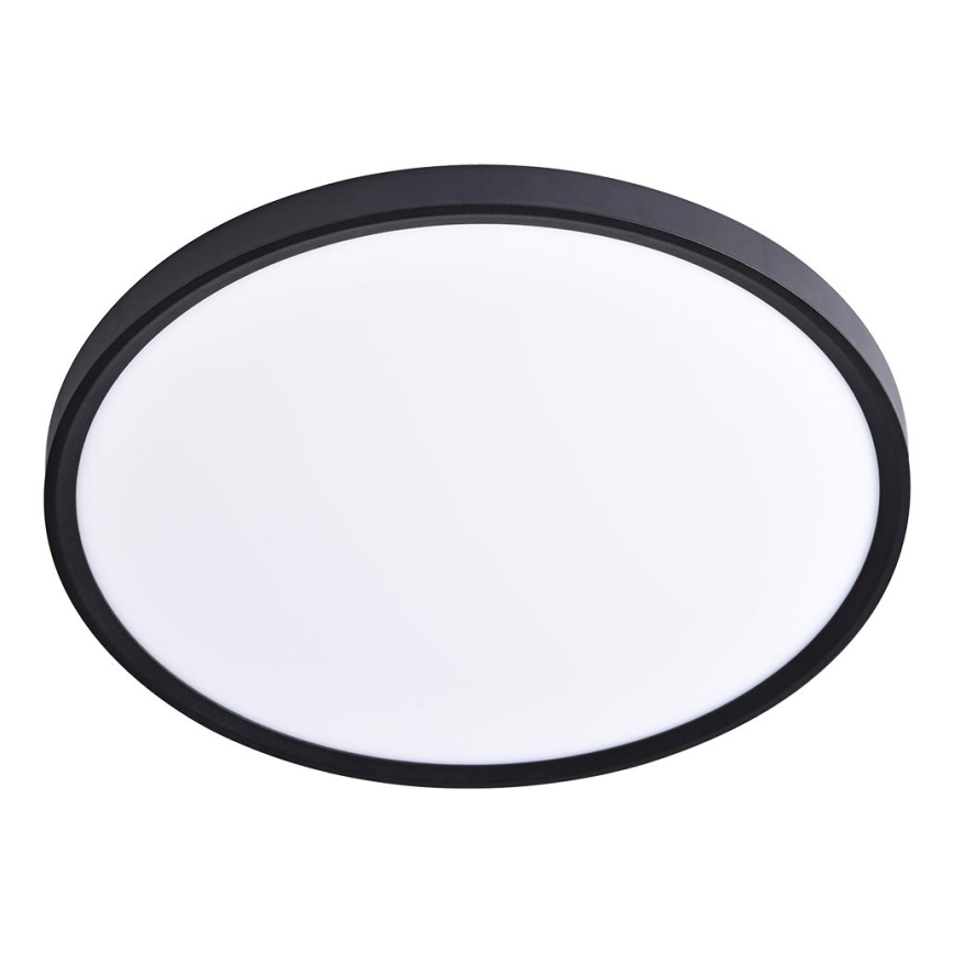Prezent 70328 - LED Prigušiva stropna svjetiljka TRIMO LED/40W/230V 3000-6000K pr. 50 cm crna