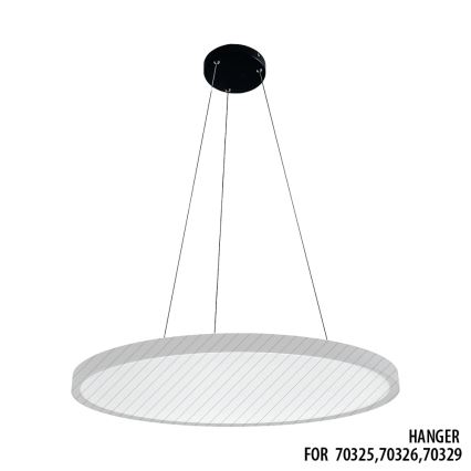 Prezent 70330 - Kabel za napajanje s 3 sajle TRIMO 15x100 cm crna