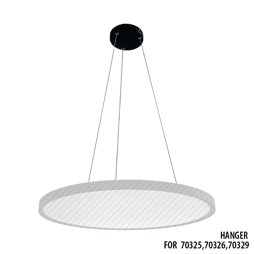 Prezent 70330 - Kabel za napajanje s 3 sajle TRIMO 15x100 cm crna