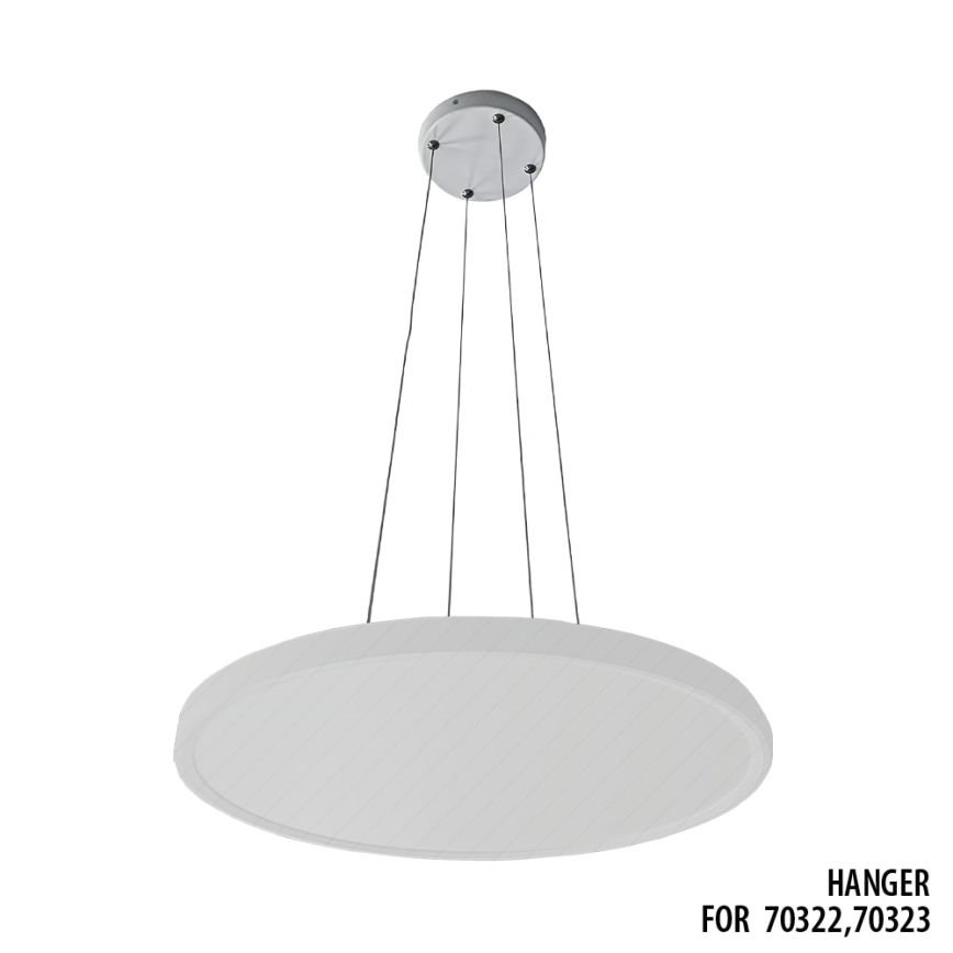 Prezent 70333 - Kabel za napajanje s 4 sajle TRIMO 15x100 cm bijela