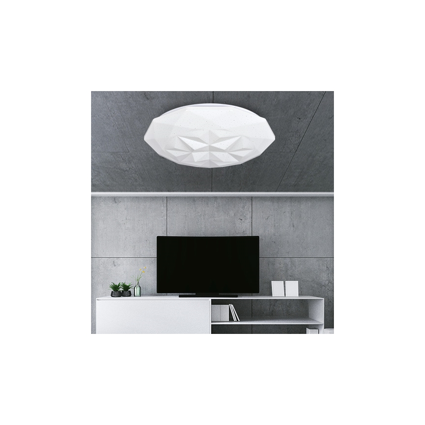 Prezent 71325 - LED Stropna svjetiljka ARCTYK LED/35W/230V pr. 39,5 cm