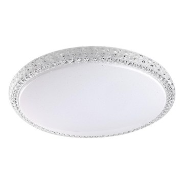 Prezent 71340 - Prigušivo LED stropno svjetlo AMBIA LED/40W/230V 3000/4000/6500K promjer 49,5 cm prozirno