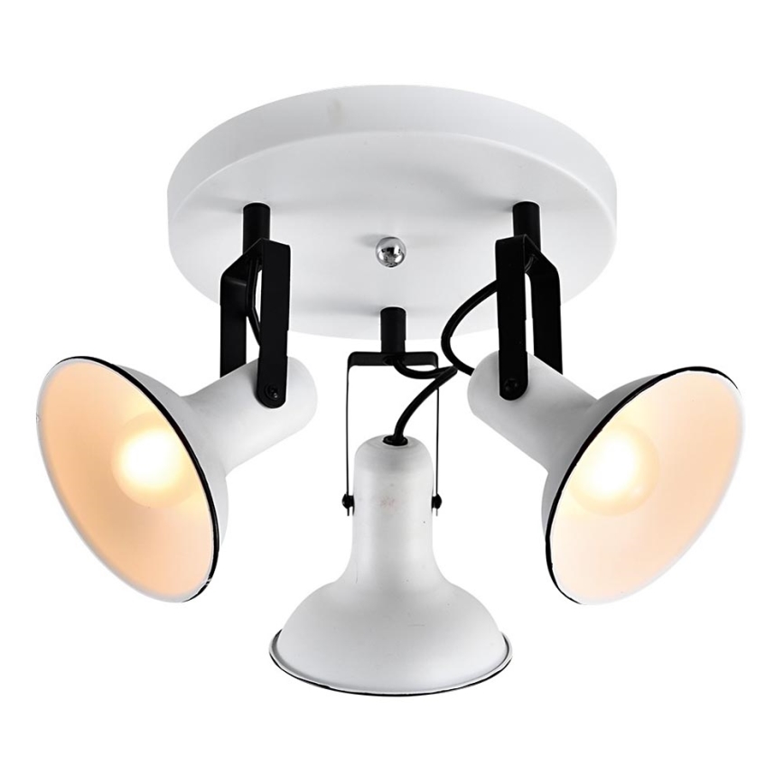 Prezent 75475 - Reflektorska svjetiljka ANDORA 3xE14/40W/230V bijela
