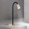 Prigušiva fleksibilna stolna lampa DOTTY 1xGU10/10W/230V bež/crna