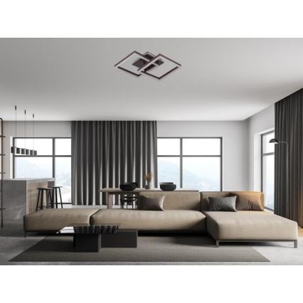 Prigušiva LED stropna svjetiljka LED/80W/230V 3000-6500K + daljinski upravljač