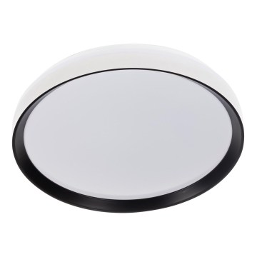 Prigušiva LED stropna svjetiljka LIXAN LED/47W/230V 3000-6500K promjer 38,6 cm bijela/crna + daljinski upravljač