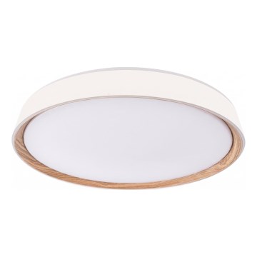 Prigušiva stropna LED svjetiljka ILVI LED/45W/230V 2700-6500K Ø 50 cm bijela/bež + daljinski upravljač