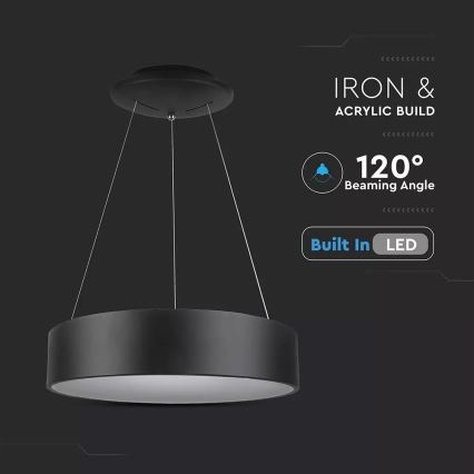 Prigušivi LED luster na sajli LED/30W/230V