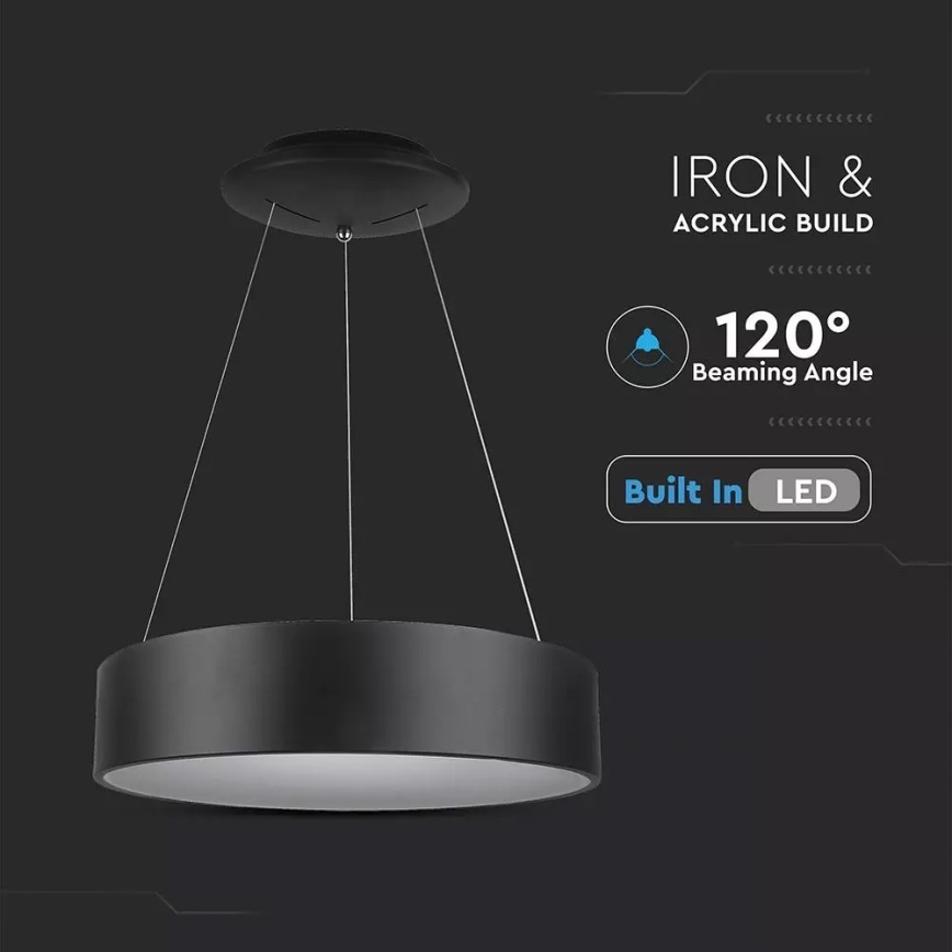 Prigušivi LED luster na sajli LED/30W/230V