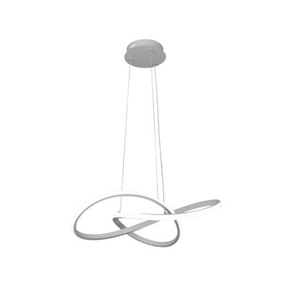 LED luster na sajli s prigušivanjem LED/65W/230V 3000-6500K Ø 49 cm + daljinski upravljač