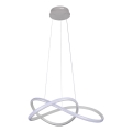 Prigušivi LED luster na sajli LED/85W/230V 3000-6500K Ø 60 cm + daljinski upravljač