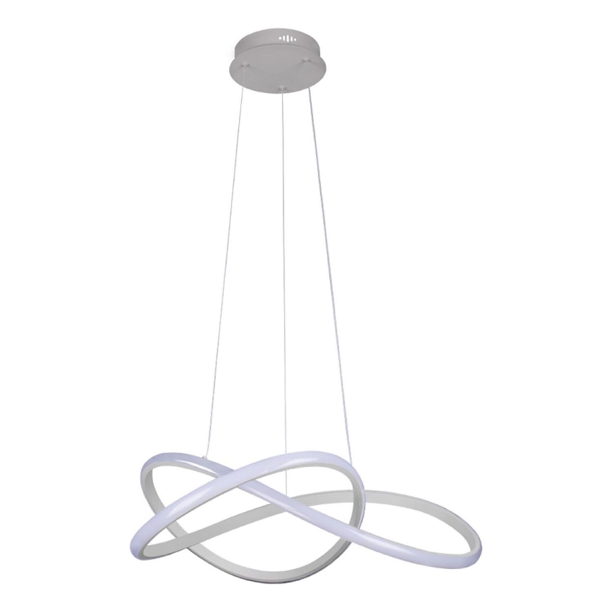 Prigušivi LED luster na sajli LED/85W/230V 3000-6500K Ø 60 cm + daljinski upravljač