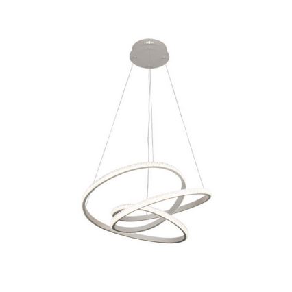 LED prigušivi luster na sajli LED/90W/230V 3000-6500K Ø 47 cm + daljinski upravljač