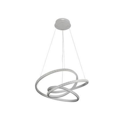 LED prigušivi luster na sajli LED/90W/230V 3000-6500K Ø 47 cm + daljinski upravljač