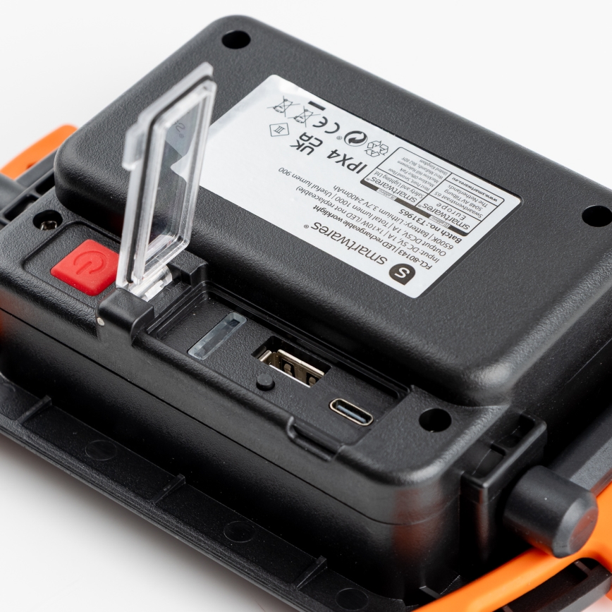 Prigušivi punjivi LED reflektor LED/10W/5V USB 6500K IP44