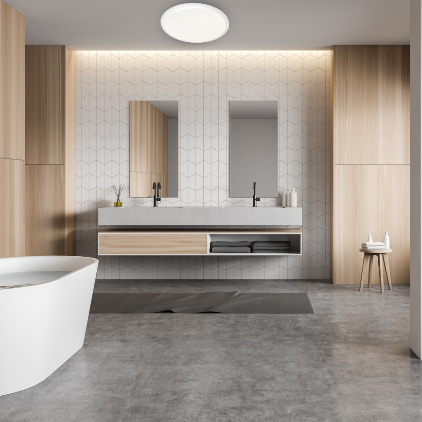 Prigušivo LED stropno svjetlo CRUZ s daljinskim upravljačem LED/66W/230V 3300lm