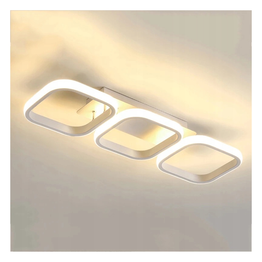 LED stropna svjetiljka s mogućnošću prigušivanja 33W/230V 3000-6500K bijela Wi-Fi Tuya + daljinski upravljač