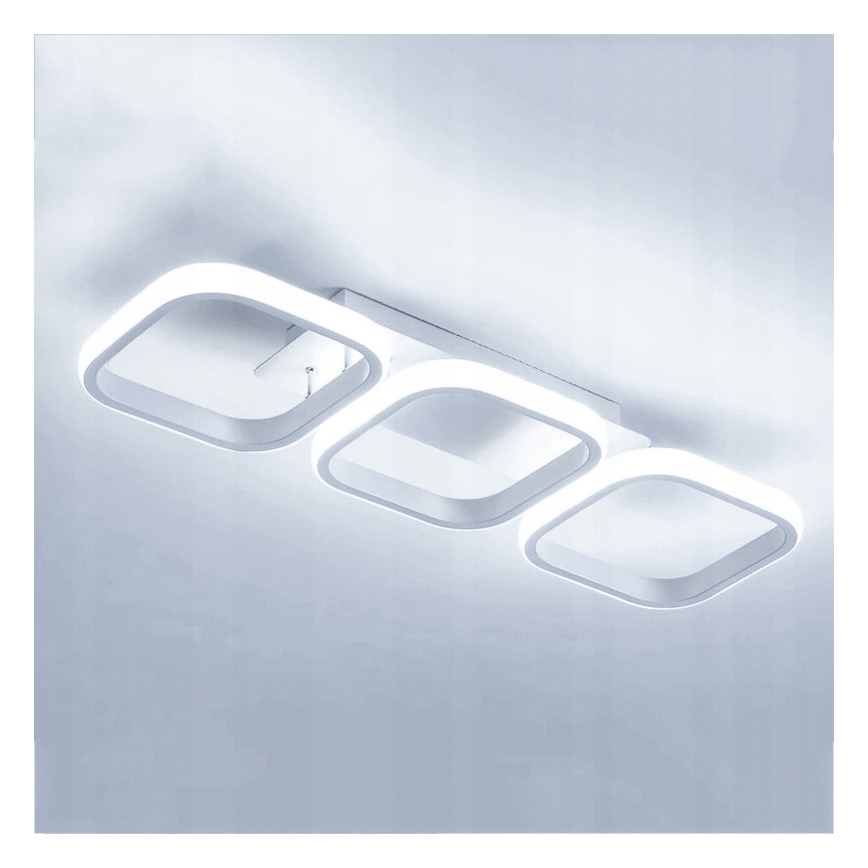 LED stropna svjetiljka s mogućnošću prigušivanja 33W/230V 3000-6500K bijela Wi-Fi Tuya + daljinski upravljač