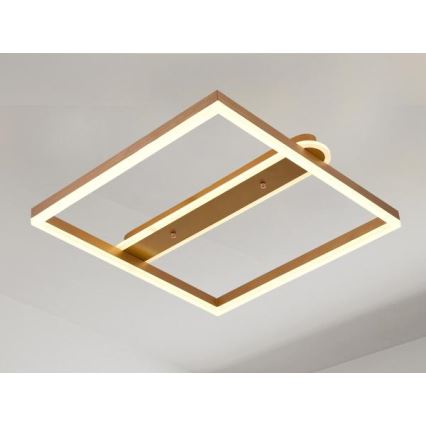 Prigušivo LED stropno svjetlo LED/60W/230V 3000-6500K + daljinski upravljač