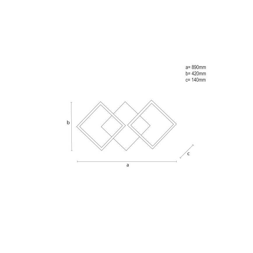 Prigušivo LED stropno svjetlo LED/85W/230V 3000-6500K + daljinski upravljač