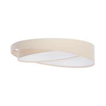 Prigušivo LED stropno svjetlo SMART GALAXY MODERN LED/24W/230V 3000-6500K Ø 55 cm krem/bijela + daljinski upravljač