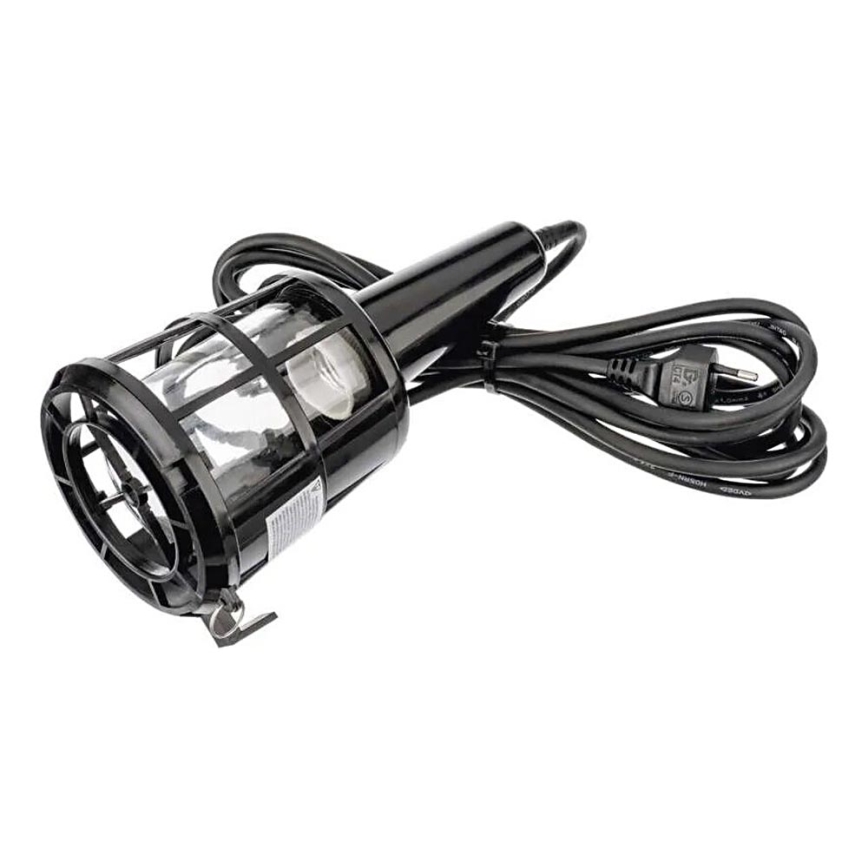 Prijenosna lampa za utičnicu 1xE27/60W/230V