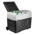 Prijenosni auto hladnjak s LCD zaslonom 40 l 230V/12V/24V crni