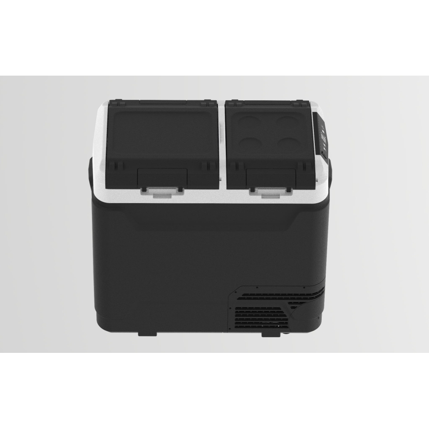 Prijenosni autohladnjak 60 l 230V/12V/24V/230V sivi