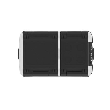 Prijenosni autohladnjak 60 l 230V/12V/24V/230V sivi