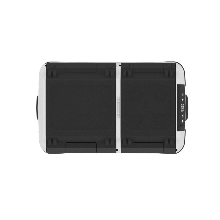 Prijenosni autohladnjak 60 l 230V/12V/24V/230V sivi