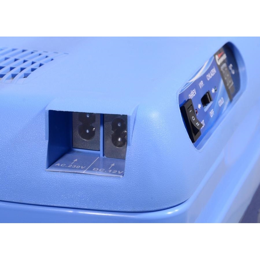 Prijenosni hladnjak s zaslonom 48W/230/12V 25 l plavi