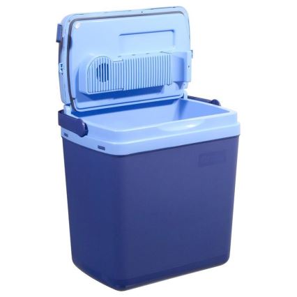 Prijenosni hladnjak s zaslonom 48W/230/12V 25 l plavi