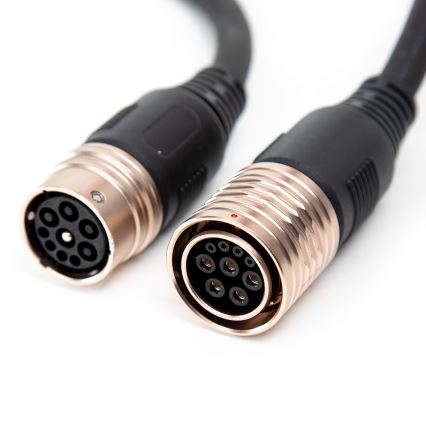 Prijenosni punjač za električne automobile s 4 adaptera Type 2 32A/480V 22kW 7m IP67