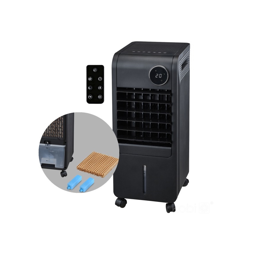 Prijenosni rashladnik zraka VIENTO COOL-R 65W/230V crni + daljinski upravljač