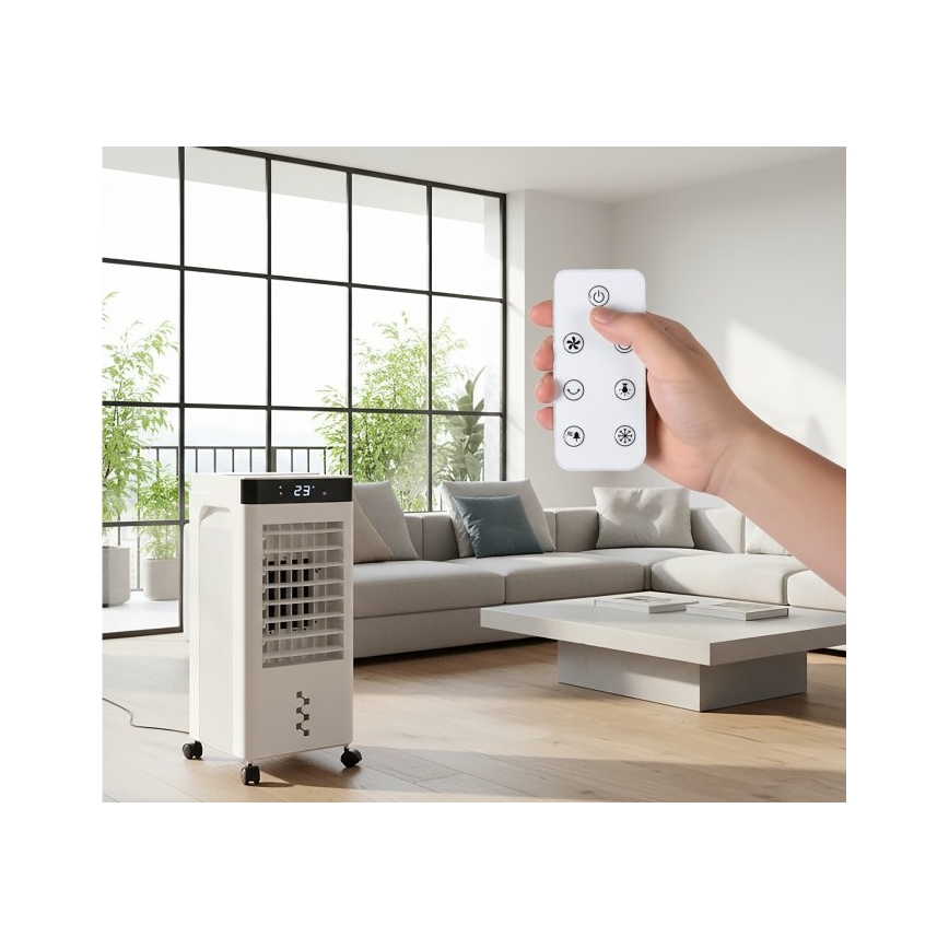 Prijenosni rashlađivač zraka VIENTO COOL 65W/230V bijela + daljinski upravljač