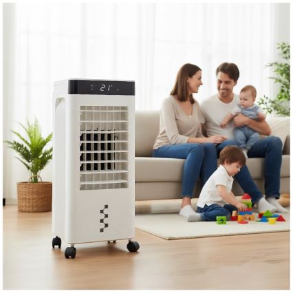 Prijenosni rashlađivač zraka VIENTO COOL 65W/230V bijela + daljinski upravljač