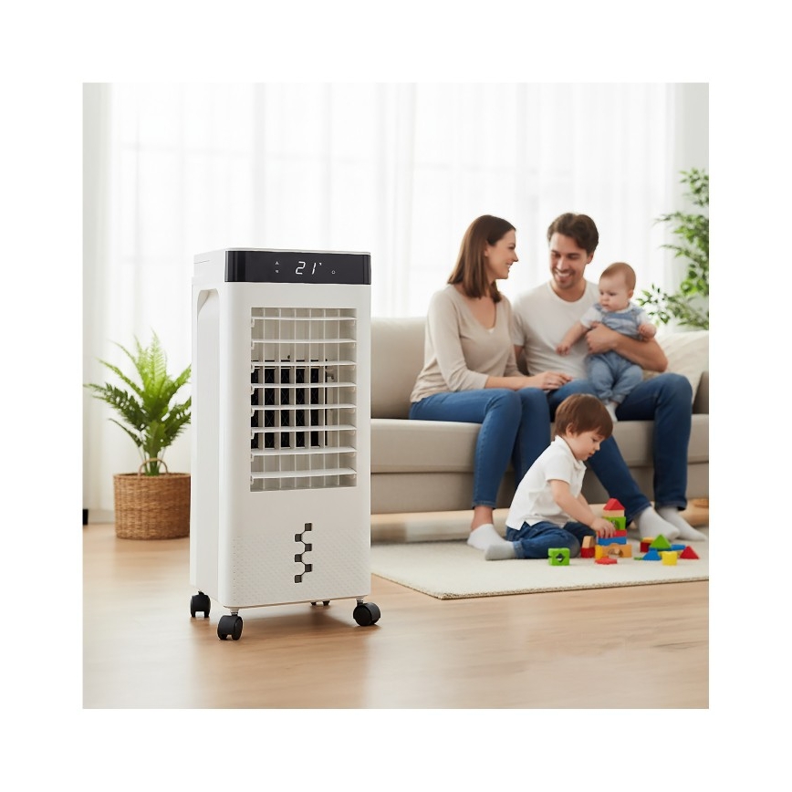 Prijenosni rashlađivač zraka VIENTO COOL 65W/230V bijela + daljinski upravljač