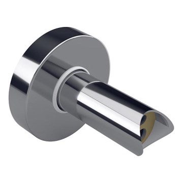 Priključni adapter 6,4x6,4 cm, srebrni