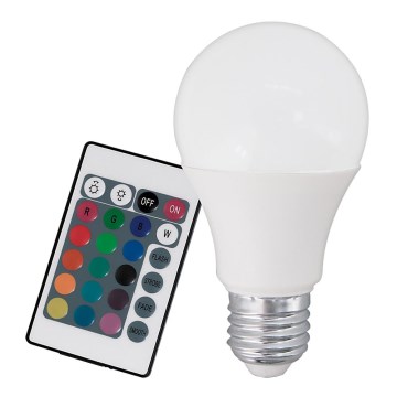 Prilagodljiva RGB LED žarulja A60 E27/6W/230V 3000K - Eglo