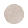 Prirodni okrugli tepih FIR WOOL 160 cm 2600 g/m2 bež